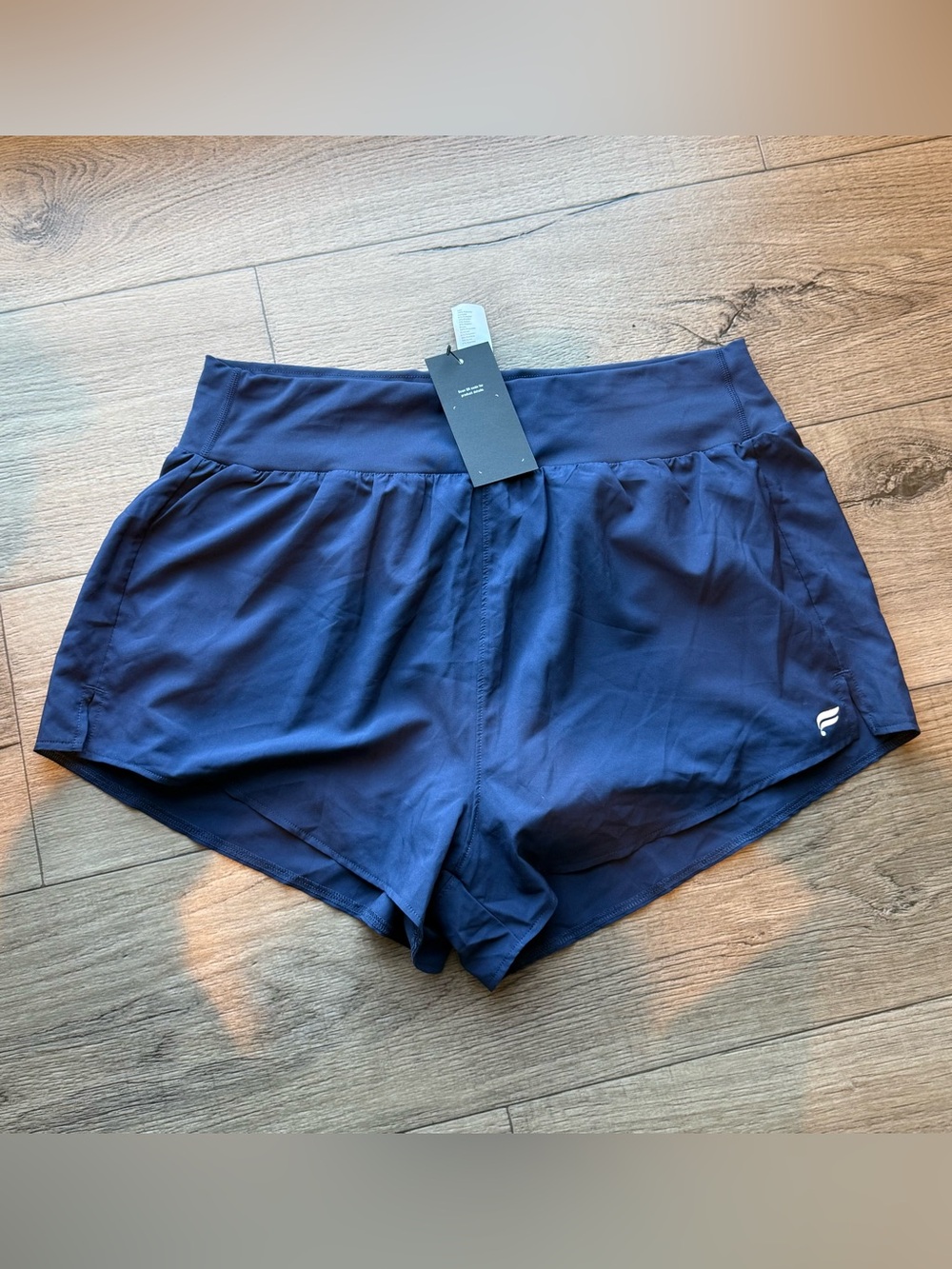 Fabletics Navy Athletic Running Shorts